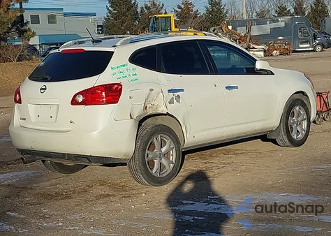 2010 Nissan Rogue Sl из США, поврежденный, VIN JN8AS5MT2AW503211